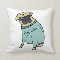 Pug Life - Funny Dog In A Sweater