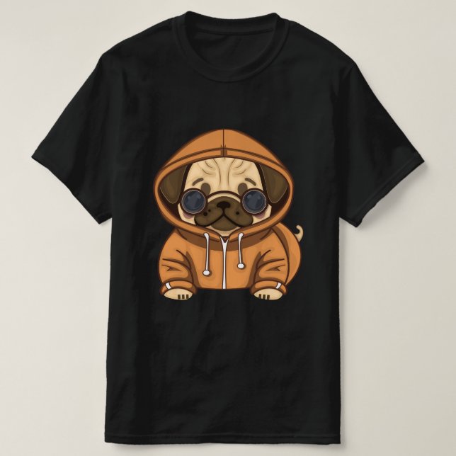 Pug Life Mens T-Shirt  (Design Front)
