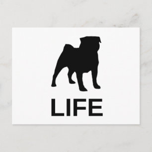 pug life silo postcard