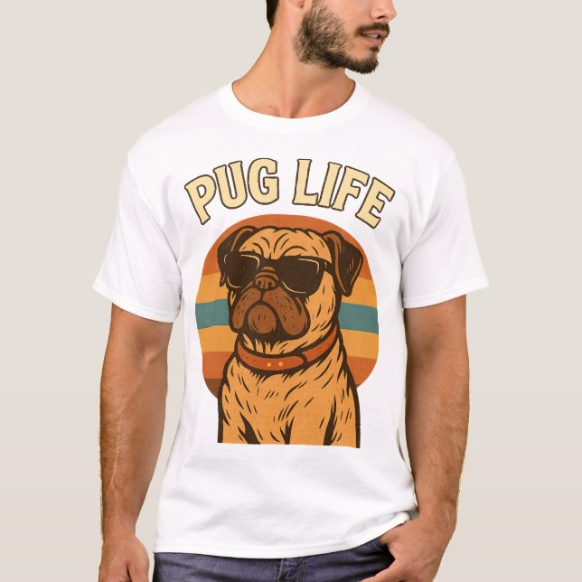 Pug Life T-Shirt (Front)