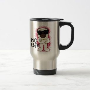 Pug Life travel mug