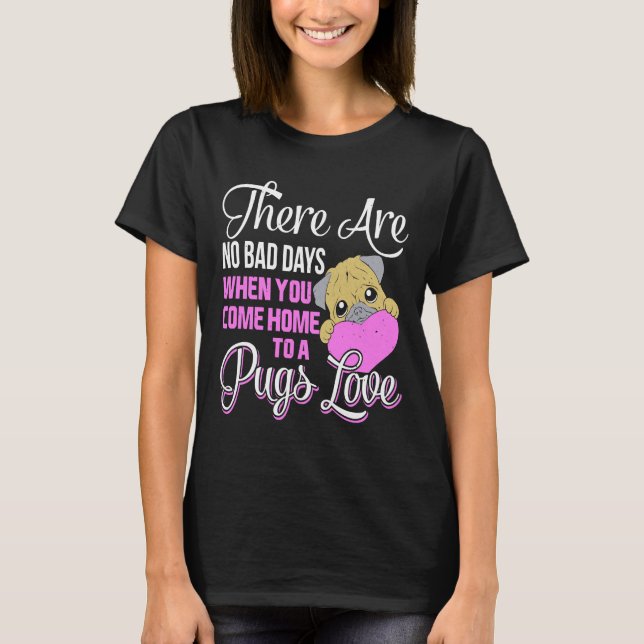 Pug Love 215 T-Shirt (Front)