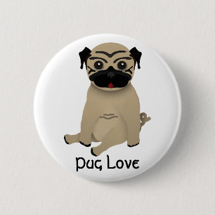 Pug Love button