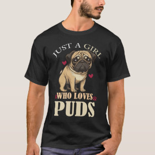 Pug Love Girl T-Shirt