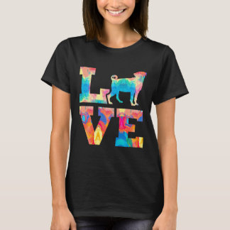 Pug Love Premium Painting T-Shirt