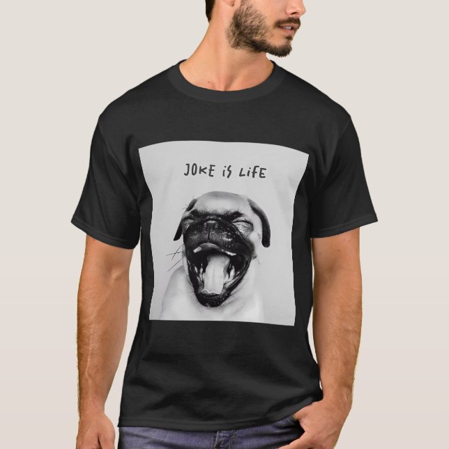 Pug love T-Shirt (Front)