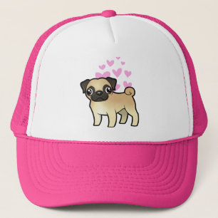 Pug Love Trucker Hat