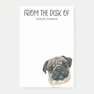 Pug Lover Post-it Notes