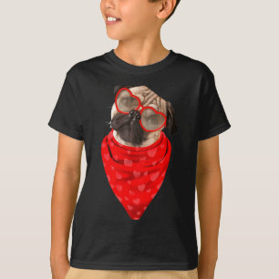 Pug Lover - Valentines Gift Boyfriend Girlfriend - T-Shirt