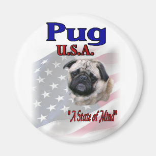 Pug Lovers Gifts Magnet
