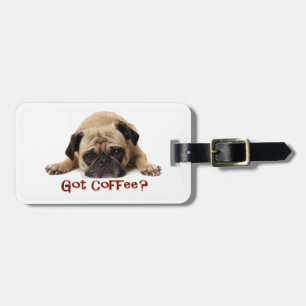 Pug Luggage Tag
