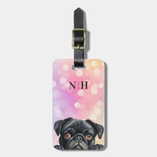 Pug Luggage Tags