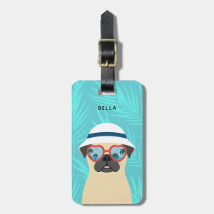 Pug Luggage Tags