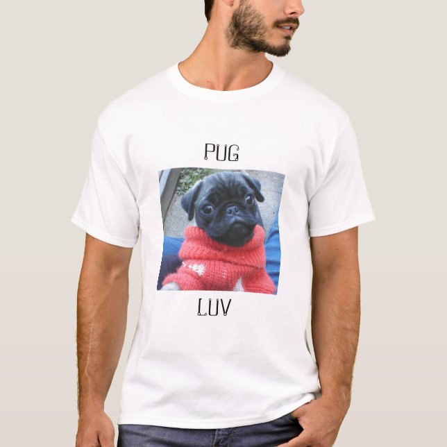Pug Luv T-Shirt (Front)