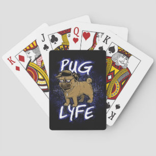 Pug Lyfe Playing Cards