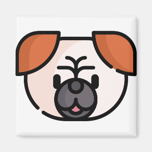 Pug Magnet
