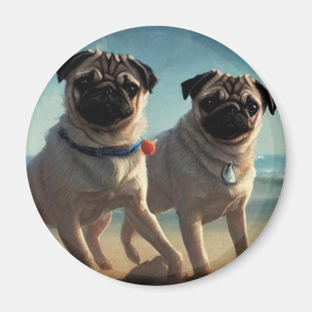 Pug Magnet (Front)