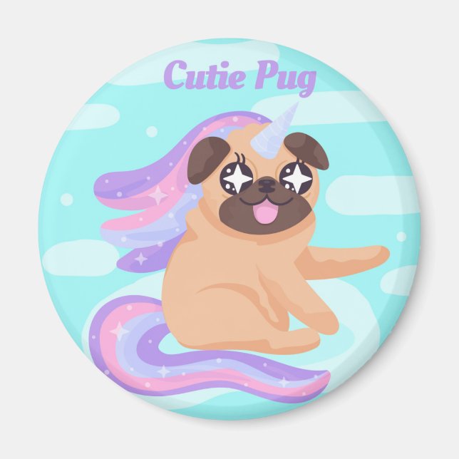 Pug Magnet (Front)