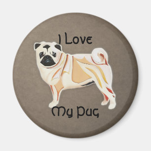 Pug Magnet