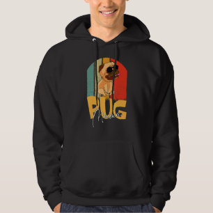 Pug Mama Cute Dog Mum Girls Women Presents 1 Hoodie