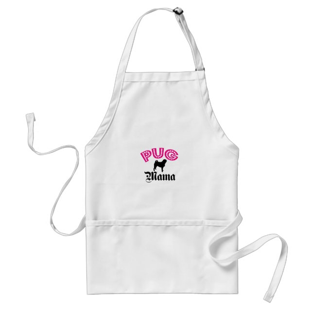 Pug Mama Standard Apron (Front)