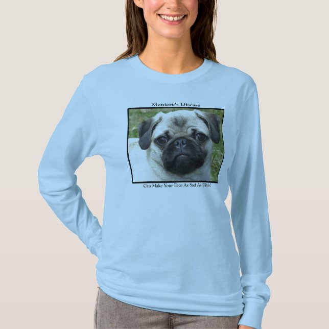 PUG MENIERE'S T SHIRT (Front)