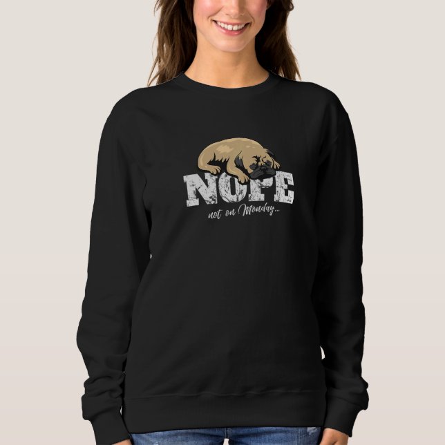 Pug Mops Carlin Dog Breed 15 Sweatshirt (Front)