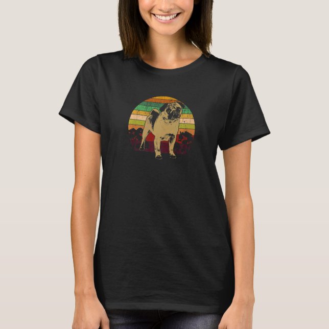 Pug Mops Carlin Dog Breed  43 T-Shirt (Front)