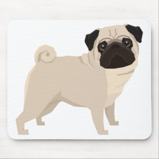 Pug Mouse Pad