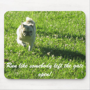 Pug mousepad