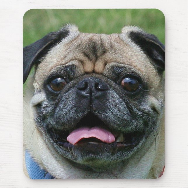 Pug  mousepad (Front)