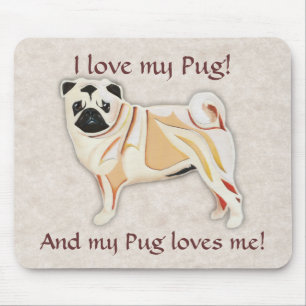 Pug Mousepad