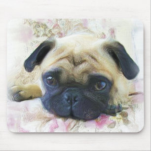 Pug mousepad