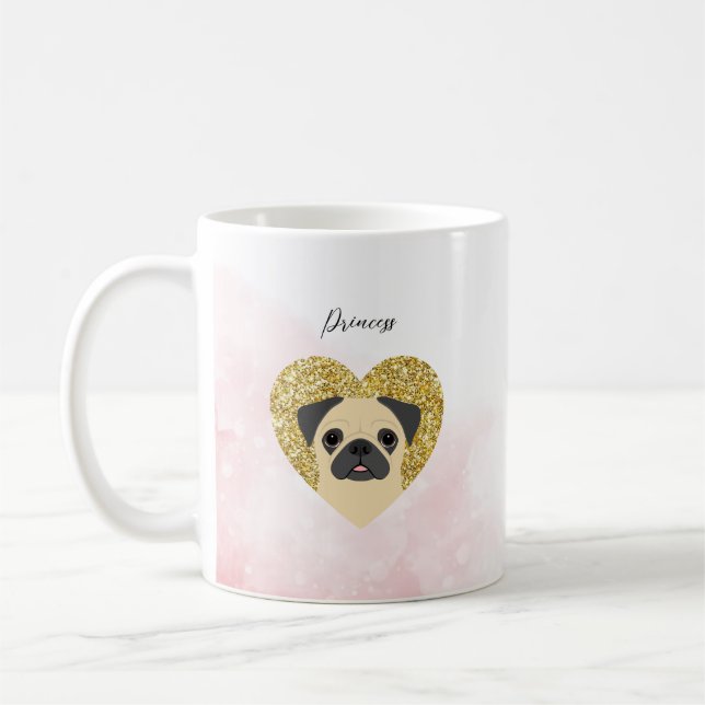 Pug Mugs (Left)