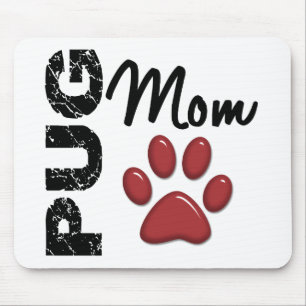 Pug Mum 2 Mouse Pad