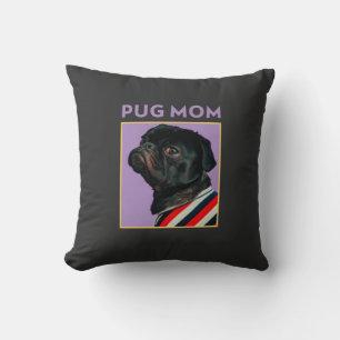 Pug Mum Cushion