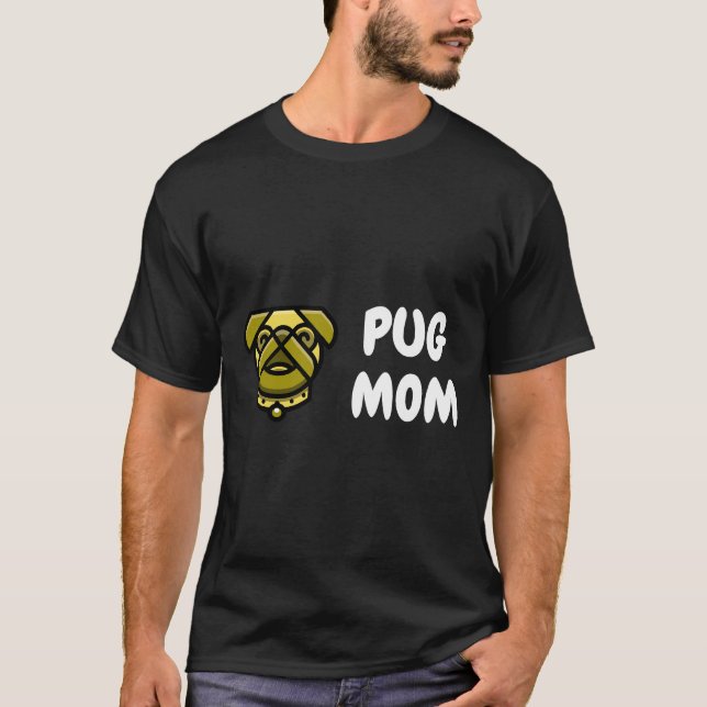 Pug mum design Classic  39 T-Shirt (Front)