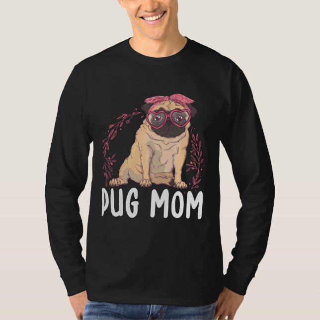 Pug Mum  Dog Owner Pug Essential T-Shirt 142 (Front)