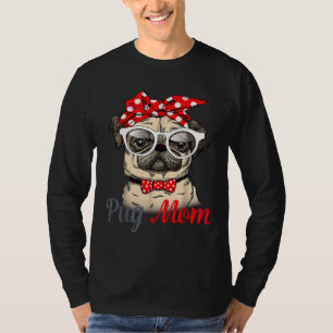 Pug Mum Glasses Classic T-Shirt 787