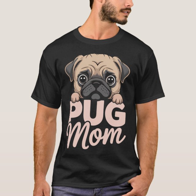 Pug Mum T-Shirt (Front)