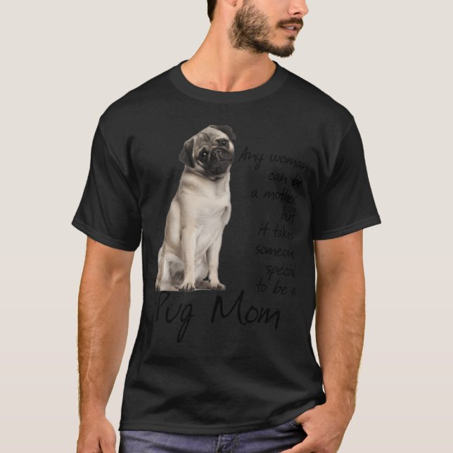 Pug Mum T-Shirt (Front)