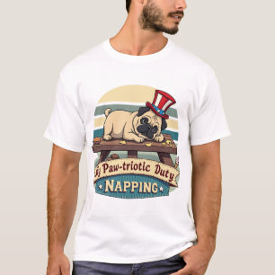 Pug Napping T-Shirt