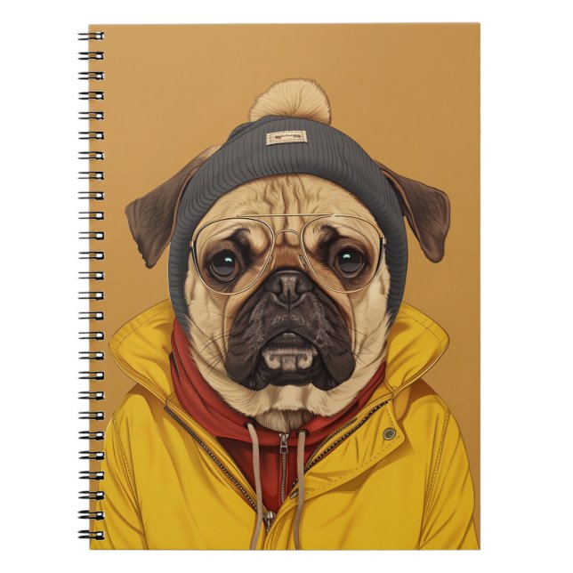 Pug Notebook (Front)