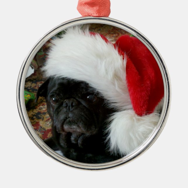 Pug Ornament (Front)