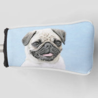 Pug Painting - Cute Original Dog Art