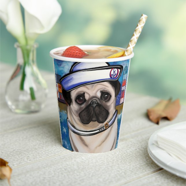 Pug Paper Cups (Insitu)