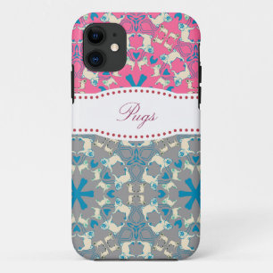 Pug Pattern Case