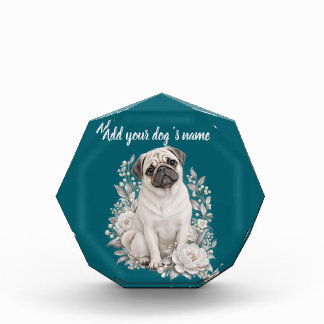 Pug personalised block