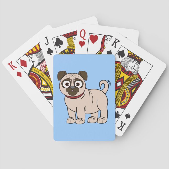 Pug Playing Cards (Back)