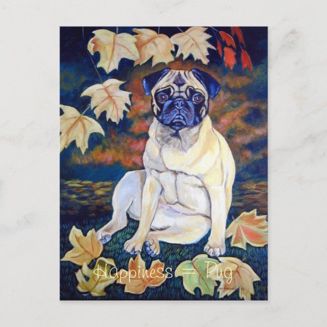 Pug Postcards (Front)
